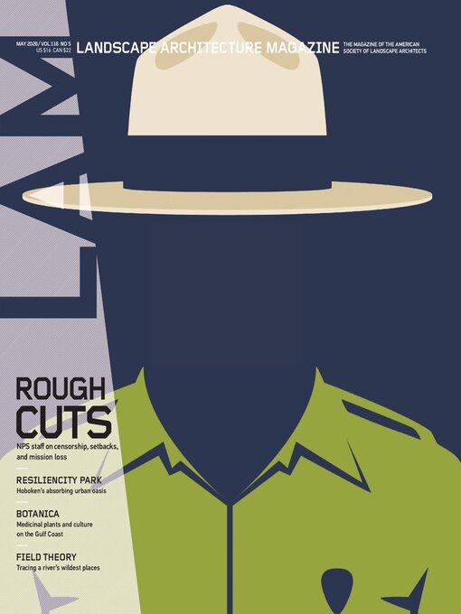 Cover image for Landscape Architecture Magazine